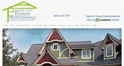 Desktop Screenshot of kcexteriorpros.com